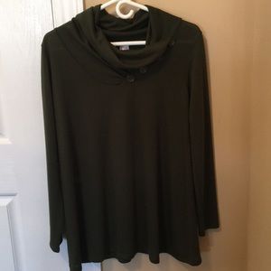 NWOT cowl neck top